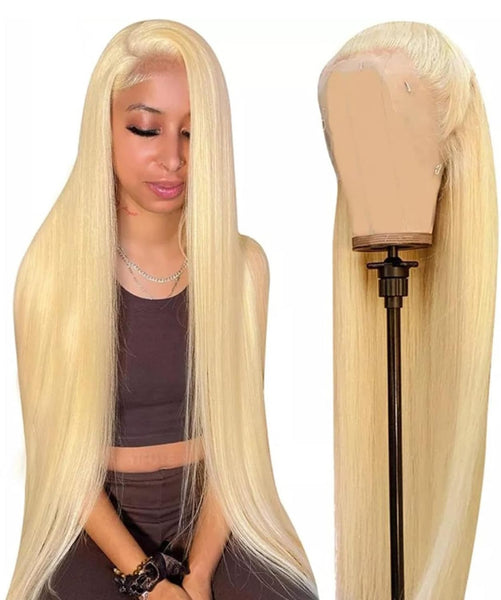 Straight 13x6 HD Blonde Lace front wig