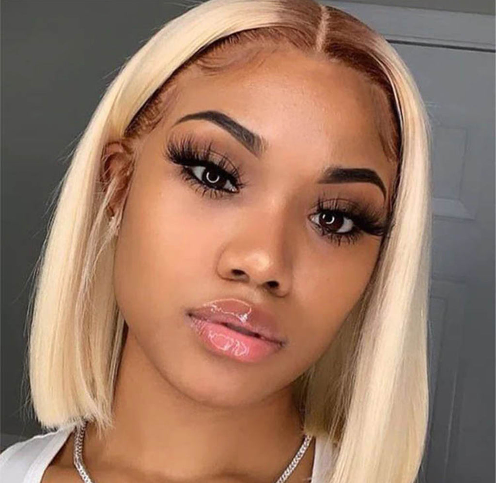 Ombre Blonde Bob Lace Frontal Wig